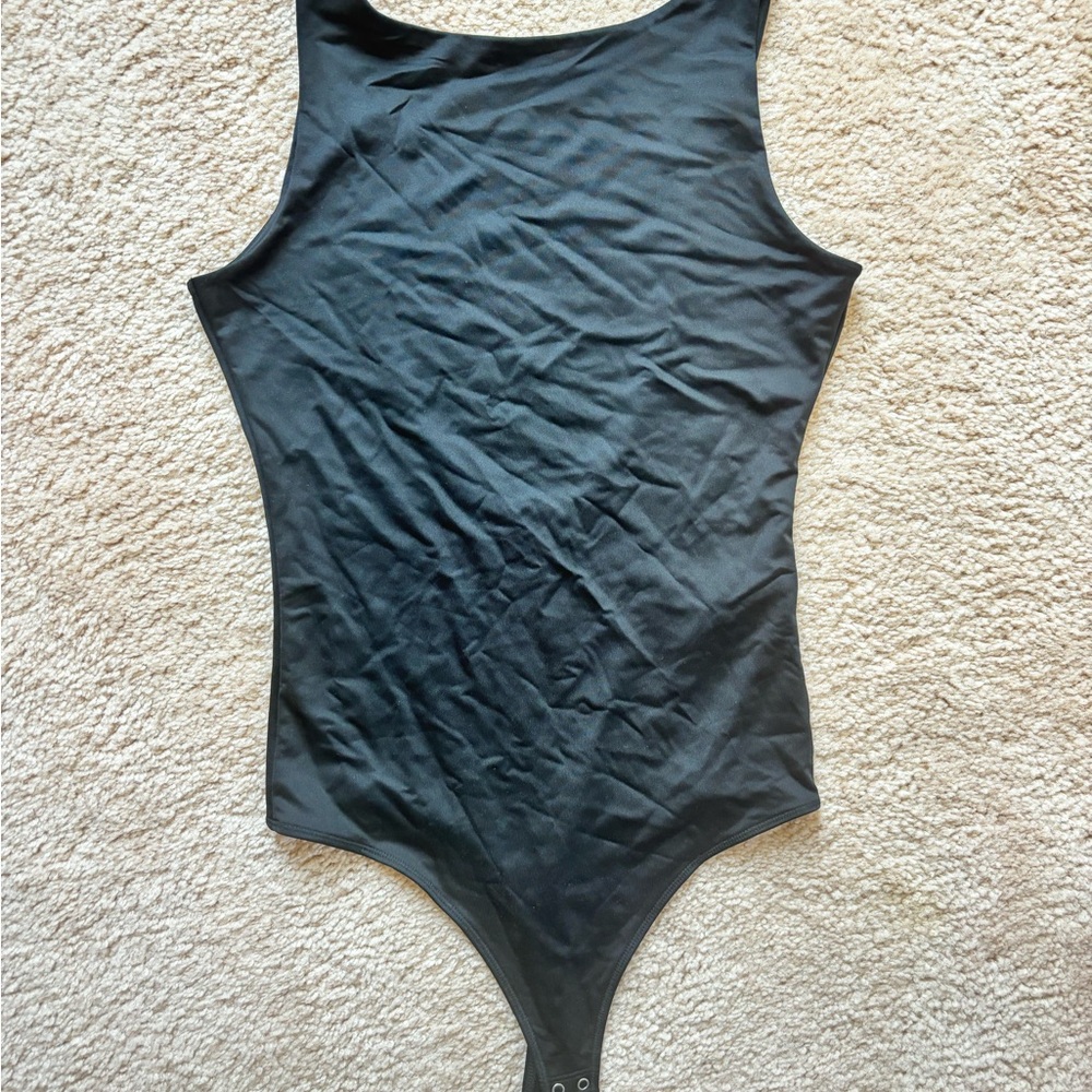 Abercrombie & Fitch Black backless Bodysuit